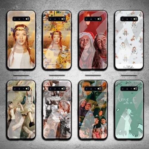 TOPCASHOP Anne with an E Phone Case Tempered Glass For Samsung S20 Plus S7 S8 S9 S10 Plus Note 8 9 10 Plus