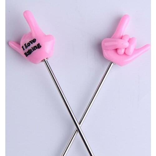 Bread Needle Cake Tester Cake Decorating Tool Bread Probe Stainless Steel Cake Muffin Bread BakingTools Detector Needle