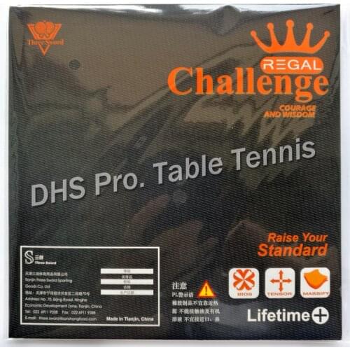 ITTF Three Sword Challenge Fast speed best training Table Tennis Rubber/ Ping Pong Rubber Free shipping