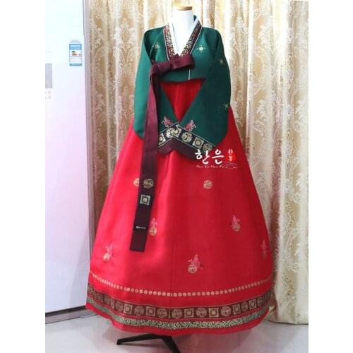 Korea Imported Fabric / Mother Hanbok / Korean Traditional Clothing / Korean Hanbok