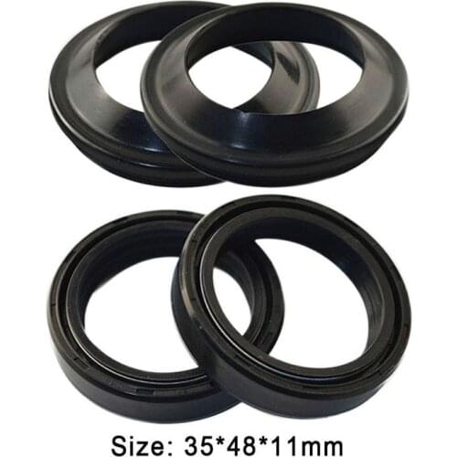 For Honda CR125M CR80R CB650F FMX650 35X48X11 35 48 11 Motorcycle Dust Oil Front Fork Shock Absorber Oil Seals Accessories