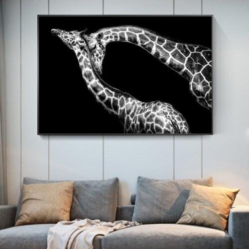 Nvas Art Posters And Prints Wild Animals Art Canvas Paintings On the Wall Art Pictures For Kids Room