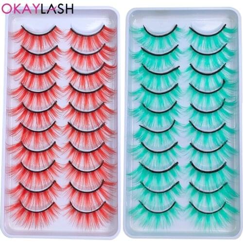 OKAYLASH 100/50PCS Private Label Wholesale False Eyelash Plastic Holder Fake Lashes Clear Trays Round Circle Square Tray