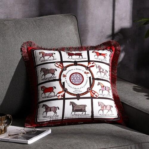 Luxury Fashion Velvet Double-Sided Printing Cushion Cover PillowCase Home Decorative Sofa Throw Pillows Living Room Chair Seat#a