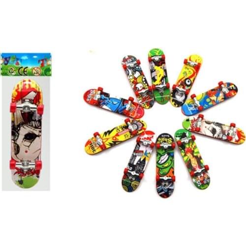 2PCS Finger Board Tech Mini Skateboards Alloy Stent Party Favors Gift C5AF