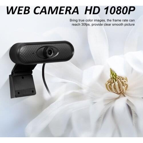 1080P Web Camera Full HD Web Camera Mini Auto Focus Computer Camera PC Desktop WebCam Microphone USB Camera Video Live Broadcast