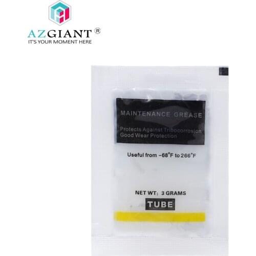 3g/pc white grease oil lubricate bag for motor , gear, wrench industry tool maintenance