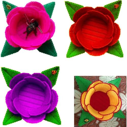 DIY Handmade 3D Cross Stitch Storage Box Clipping Three-dimensional Embroidery Home Decoration storage box