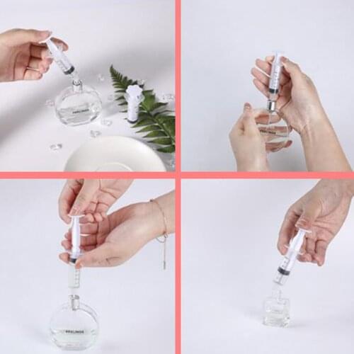 5Pcs Syringe Plastic Diffuser Straw Dropper Spray Dispensing Required Cosmetic Tools Perfume Refill Tools