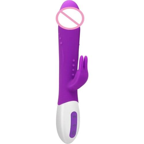 ORISSI Rechargeable Rabbit Vibrator Silicone 10 Speed Realistic Large Dildo Clit Vibrator Female Masturbation Adult Sex Toys