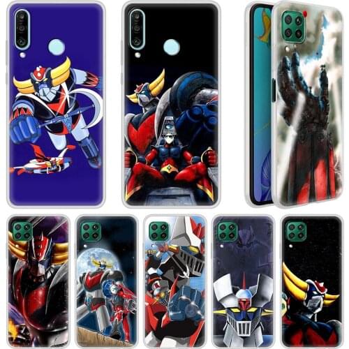 Soft Case For Huawei P30 P40 Lite E Phone Cover P Smart Z Y7 Y6 2019 Honor Play 9A 8X 9S 20 Pro Grendizer G5 Anime Japan Robot