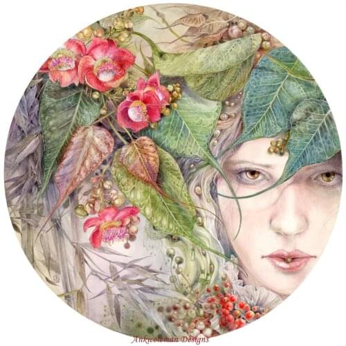 Embroidery Counted Cross Stitch Kits Needlework - Crafts 14 ct DMC Color DIY Arts Handmade Decor - Awakened