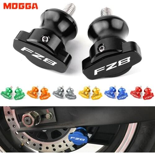 Latest Motorcycle Swingarm Spools Slider Sdand Screws 6mm For Yamaha FZ8 FZ 8 2010 2011 2012 2013 2014 2015 Accessories Black