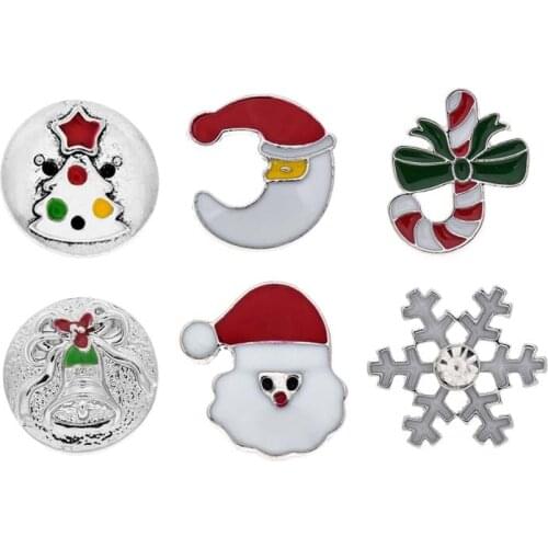 Wholesale 063 3D 18mm 20mm rhinestone metal snap button for Bracelet Necklace Jewelry For Women Fashion accessorie