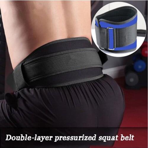 Weightlifting Squat Training Lumbar Support Band Sport Powerlifting Belt Fitness Gym Back Waist Protector For Men Womans Girdle