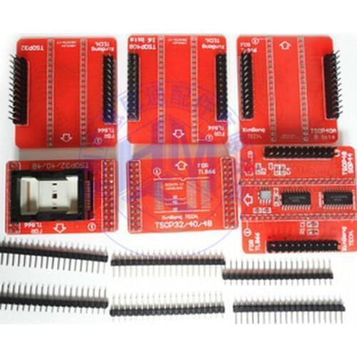 TSOP32,TSOP40,TSOP48 Adapters ZIF socket board for TL866CS,TL866A Sockets for USB Bios Programmer