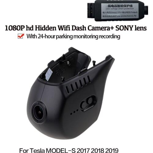 Car DVR Wifi Video Recorder Dash Cam Camera For Tesla MODELS MODEL-S 2017 2018 2019 Novatek 96658 Night Vision hd 1080P