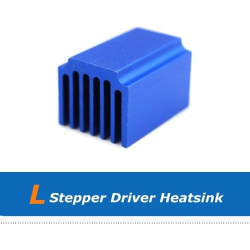3D Printer Parts 5pcs Stepper Motor Driver Heat Sinks Cooling Block Heatsink for TMC2100 LV8729 DRV8825 Drive Module