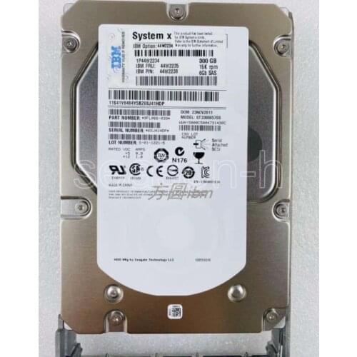 IBM 300G 15KSAS6GB 3.5 44W2235 44W2234 44W2238 HDD