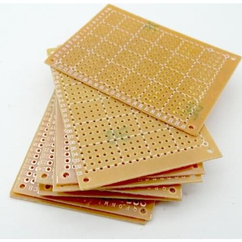 100pcs New Prototype Paper Copper PCB Universal Experiment Matrix Circuit Board 5x7cm Brand