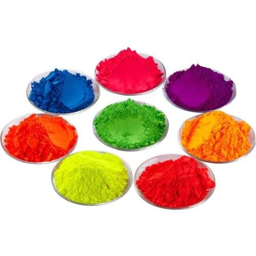 500g Nail Powder Pigment Neon Pigment Eyeshadow Powder Fluorescent Color Nail Pigments Dust Nail Glitter Nail Art Decoration