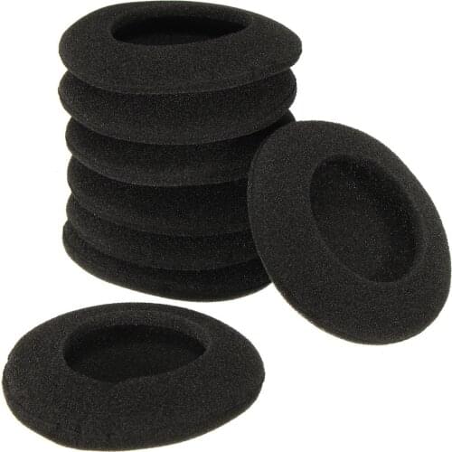 60mm 2.35'' Headset Headphone Earphone Soft Foam Sponge Ear Pads Cover