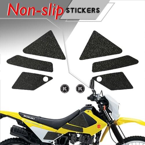ADESIVI 3D Sticker Decal Emblem Protector Tank Pad Tank grip For SUZUKI 15-18 DR 200S