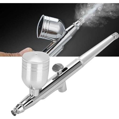 0.3mm Airbrush spray gun Gravity Feed Double Action Air Brush Cake Tattoo Nail Art Tool Anti-Aging Oxygen Sprayer Facail Care