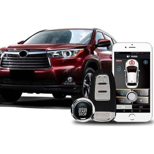 GIORDON Remote Start Car Alarm With 2ntenna Keyless Entry System Alarm Auto Starline PKE Start Stop Button Central Locking MP913