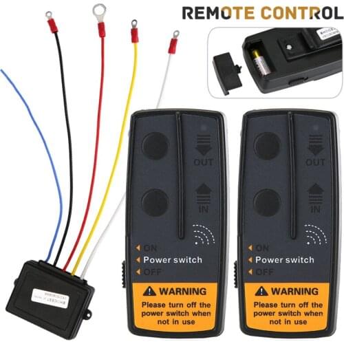 New Arrival 1 Set Wireless Winch Remote Control Kit Dedicated Replacement For Jeep ATV SUV UTV 12V Switch Handset