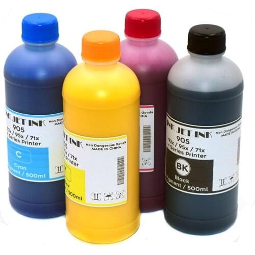 BOMA-TEAM HP970 HP971 970 971 Waterproof Pigment Ink For HP officejet Pro x451 x551 x476 x576 Inkjet Printer Ciss Ink Cartridge