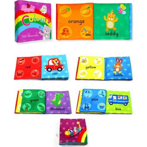 Soft Cloth Books for Baby 0-12months Montessori Baby Book Toys for Toddlers 6-12 months Bath Toys Educational Toys for Children