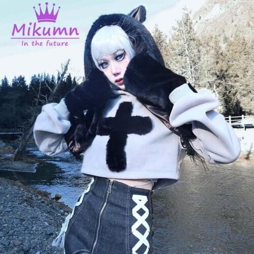 Женские флисовые толстовки Mikumn China At AliExpress