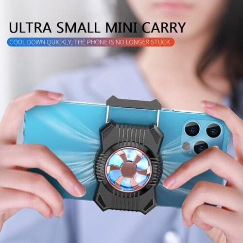 Cellphone Cooler Cooling Fan USB Radiator for Mobile Phone for Samsung iPhone Xiaomi Huawei Phone Cooler