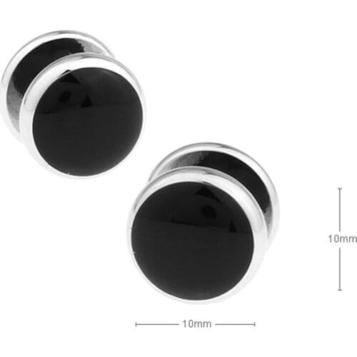 Mens Jewelry Shirts Man Suit Shirt Collar Button Weaving Gift 5pairs per lot