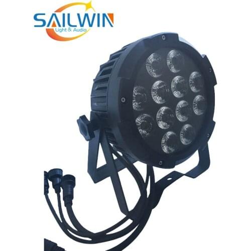 New Arrival Rodie 12X18W 6in1 RGBAW UV IP65 Waterproof LED Par Light LED Par Projector For Stage Light Event With Powercon