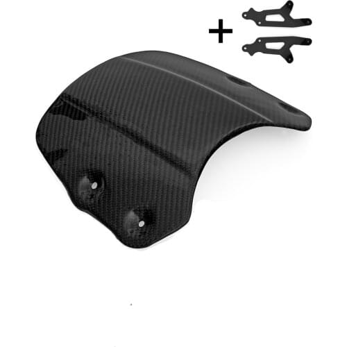 NEW 2018 Carbon fiber Classic Flyscreen Windscreen in Dark Tint for Yamaha XSR900 2016 2017 18 With bracket