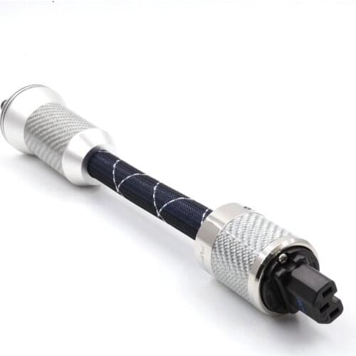 New Flux-50 NFC Top End Performance In-Line Filter FI-50 Rhodium Plated HiFi Audio Power Filter 30CM for Amplifier CD Player