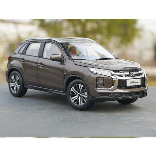 Original factory authentic 1:18 Gac Jinxuan ASX 2020 brown diecast car model for toys, gift, collection
