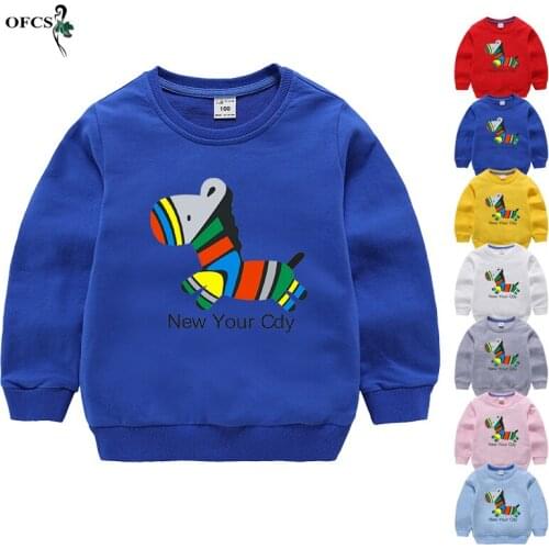 Autumn Children Hoodies And Sweaters New Boys & Girls Cartoon Fashion Knitted jumper Western Style Coat Shirt Tees Kids Clothing