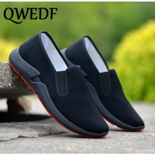 QWEDF 2019 New casual shoes mens lazy shoes Easy bend Hot Sale Breathable Comfortable Light Soft Fashion men Driving Shoe MJ-21