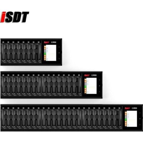 ISDT N8 N16 N24 AA AAA Battery Charger DC Smart Battery Charger For Battery of Li-lon LiHv Ni-MH Ni-Cd LiFePO4