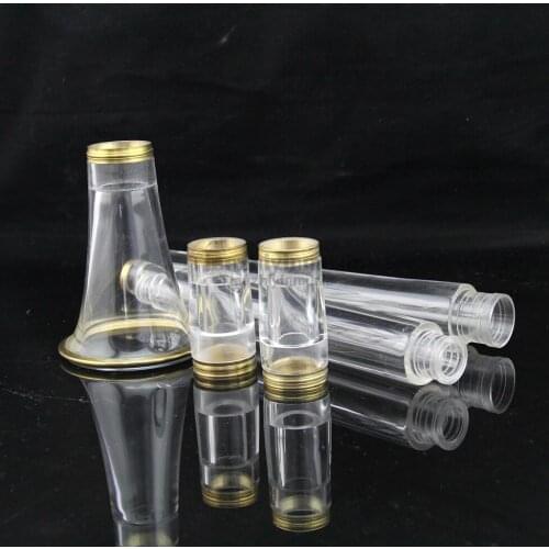 Acrylic transparent Bb clarinet gold Tube body Clarinet part