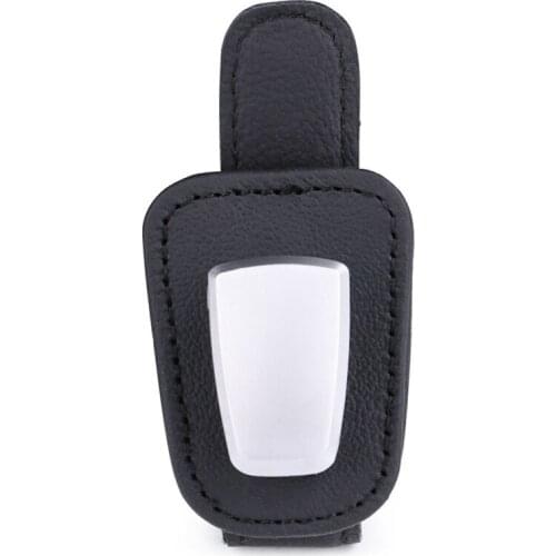 Car Glasses Case Auto Sun Visor Glasses Holder Sunglasses Clip Card Ticket Holder Pen Case Clip Box Accessories