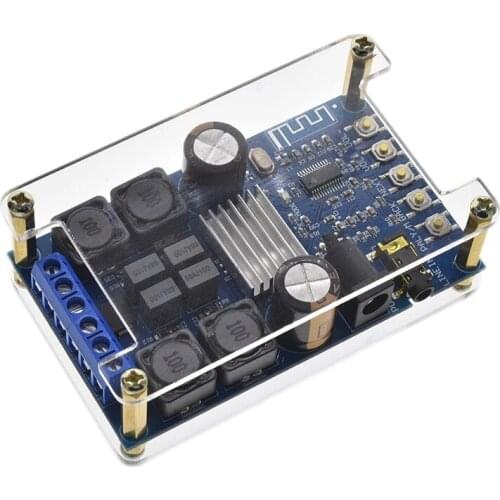 SOTAMIA TPA3116 Bluetooth Amplifier Audio Board 50W+50W 2.0 Stereo Digital Speaker Power Amplifier With Shell Home Sound Theater