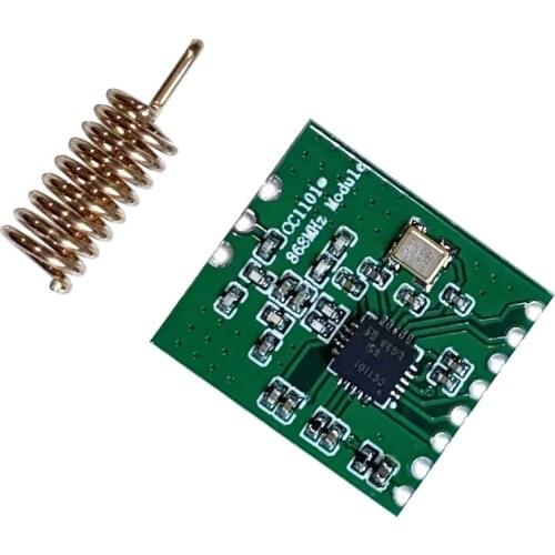 CC1101 Wireless Module Long Distance Transmission Antenna 868MHZ SPI Interface Low Power M115 For FSK GFSK ASK OOK MSK 64-byte