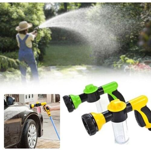 Eco-Friendly Car Washer Sprayer Sprinkler Watering Pattern Bubble Water High Pressure Gun Cleaning Tools Foam Adjustable Cusp