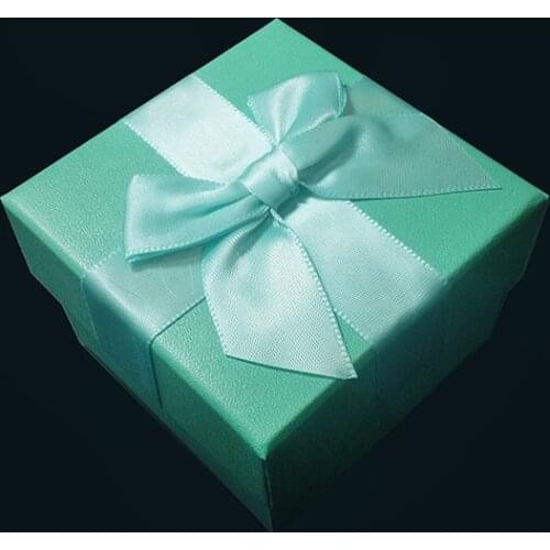 EUDORA without logo Green JEWELRY BOX For Pendant necklce Earring Ring Jewelry set Box backbag carrying cases gift Box