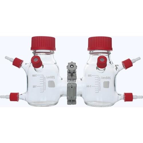 250ml Hoop Fixed Microbial Reactor Type 3 Microbial Fuel Cell Ion Exchange Membrane Hydrogen Fuel Cell Air Fuel Cell Leak-proof