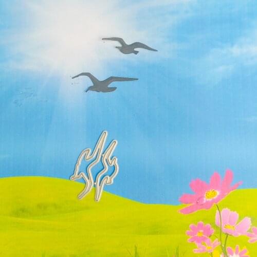 Bird Wild Goose Bird Decoration cutting Die New knife Die Metal cutting Mould 3D Art Paper DIY Decoration